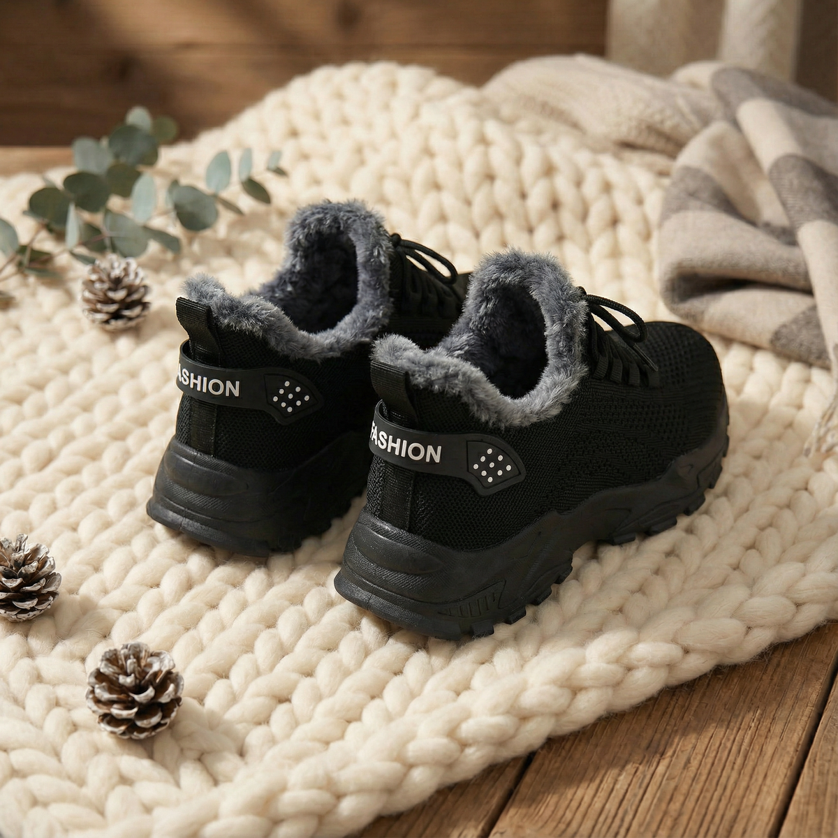 Zapatillas Térmicas Ortopédicas con Forro Polar Maude