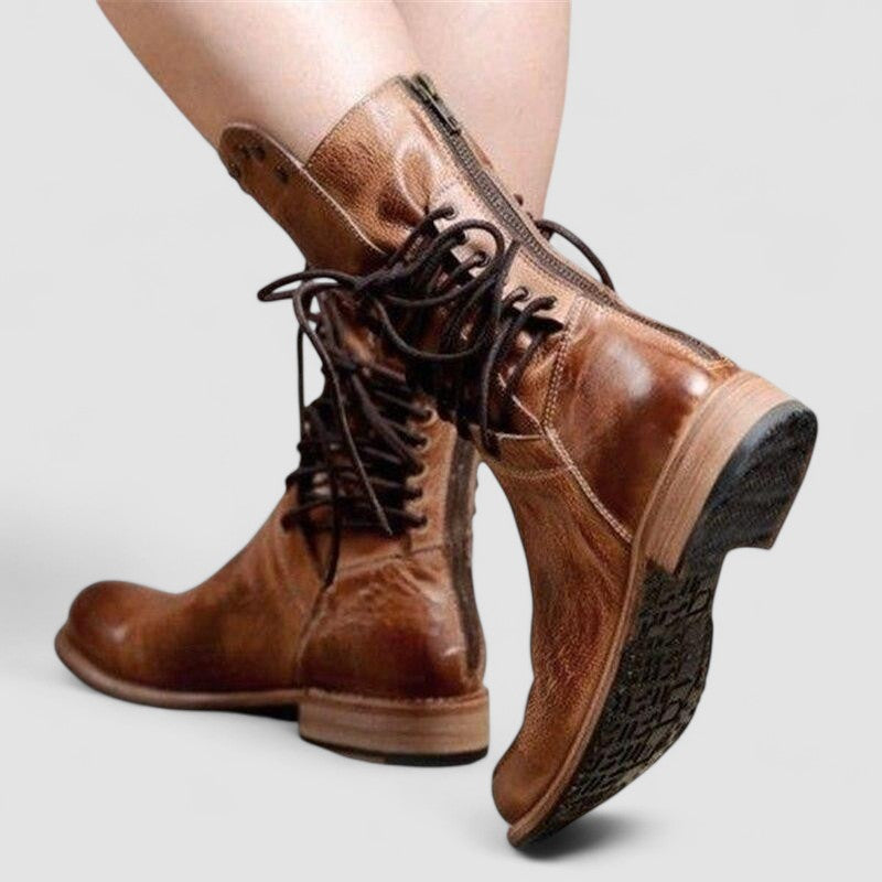 Botines Vintage con Cordones 'Rachel'