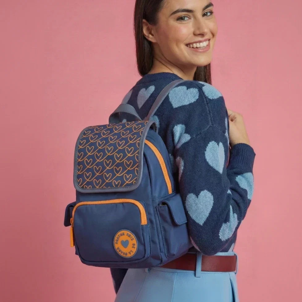 Mochila Multibolsillos Piel Soft