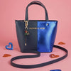 Mini Bolso Bimaterial Piel y Ante Chic
