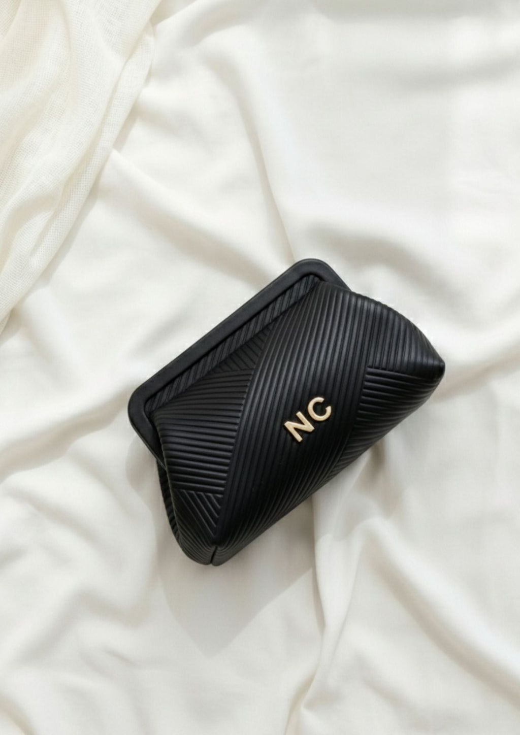 Bolso de mano – Clutch Boquilla Plisado