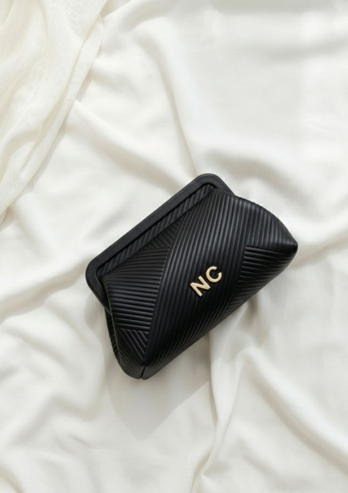 Bolso de mano – Clutch Boquilla Plisado