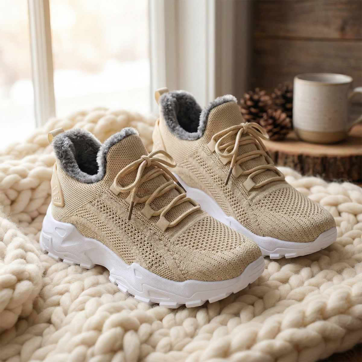 Zapatillas Térmicas Ortopédicas con Forro Polar Maude
