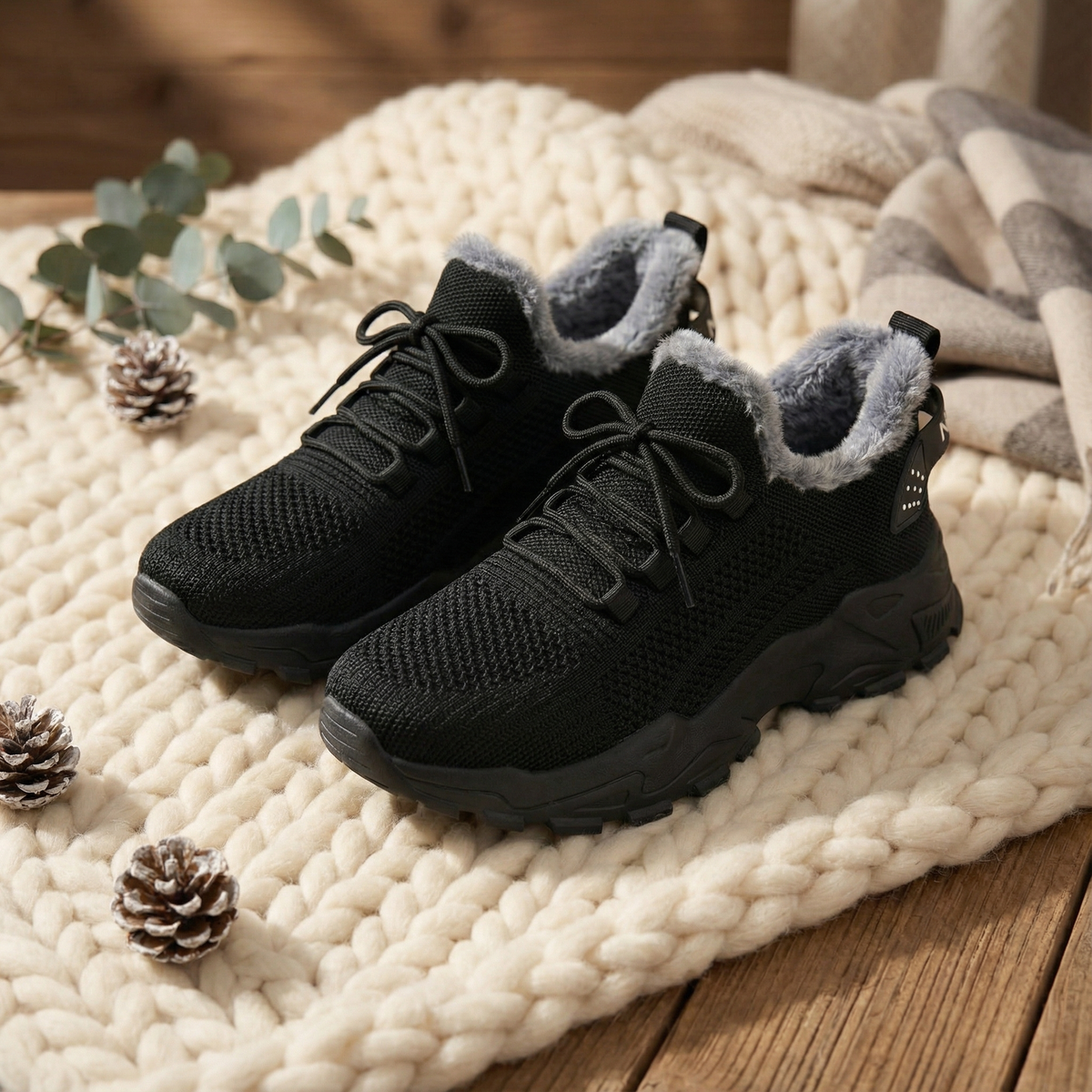Zapatillas Térmicas Ortopédicas con Forro Polar Maude