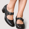 Zapatos Mary Jane Tacón Cuadrado Clara