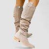 Slouch Western Knee Botas Georgiana