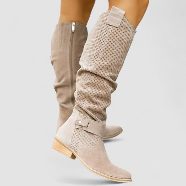 Slouch Western Knee Botas Georgiana