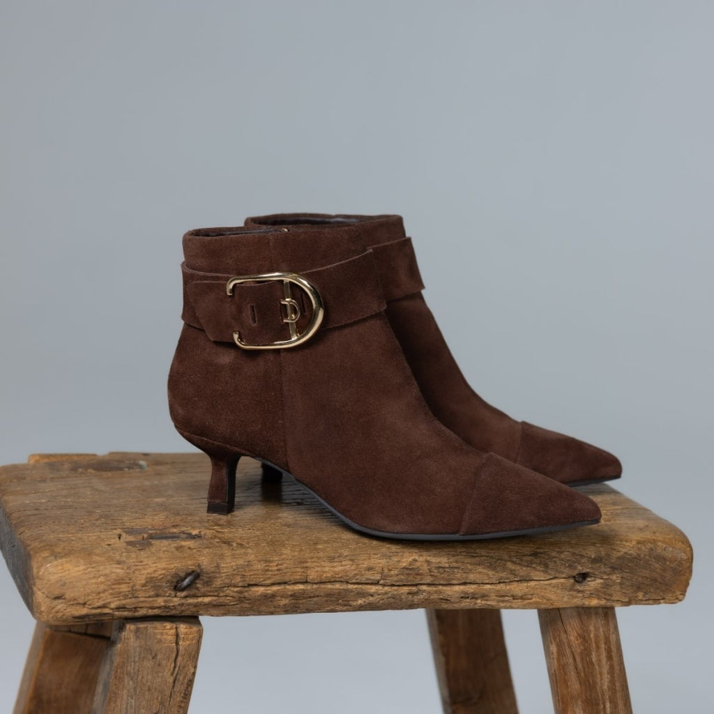 Botas de Caña Alta Beauty Walk · Chocolate