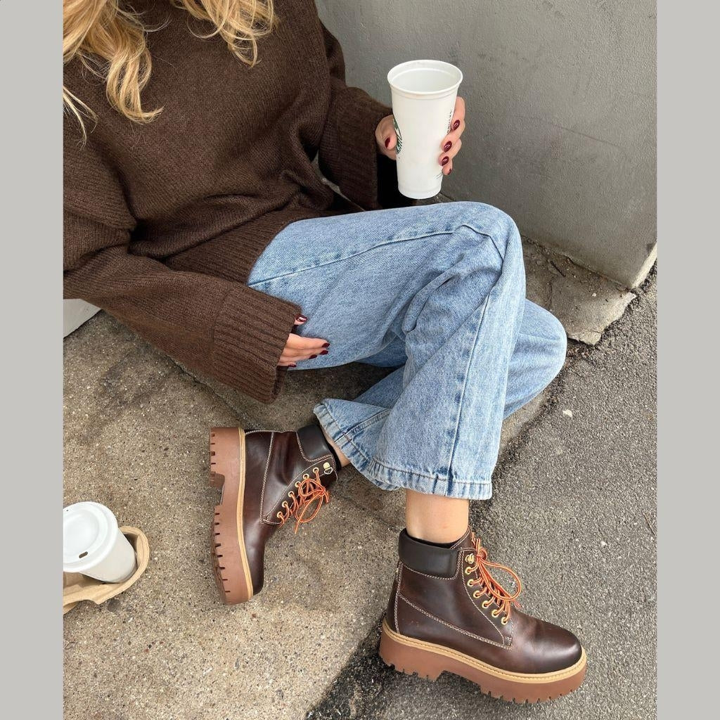 Botas Urbanas The Hike and Me · Cuero