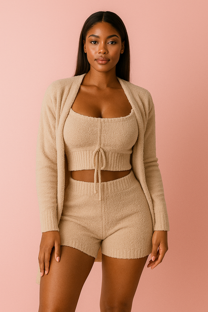 Luxury Plush Pyjama Set