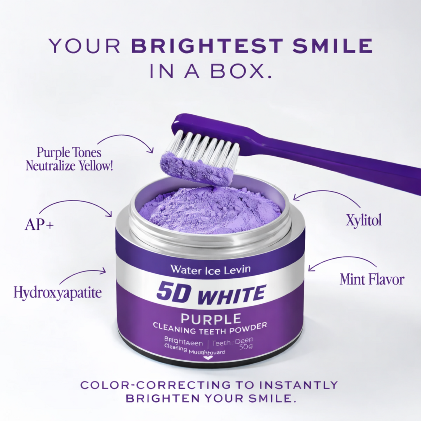 Veloura-Smile Teeth Whitening Powder