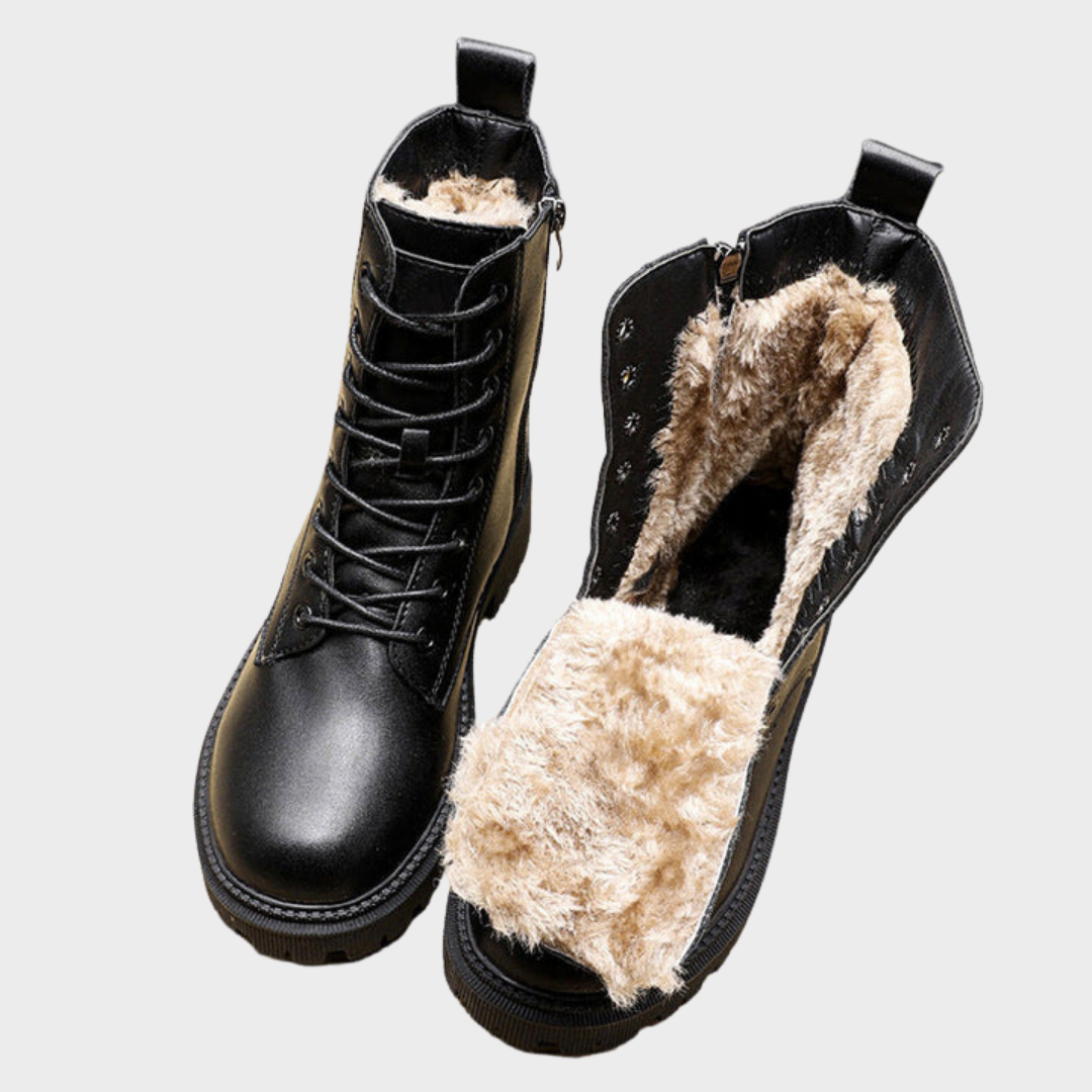 Botas Acordonadas con Forro Polar Térmico Winifred