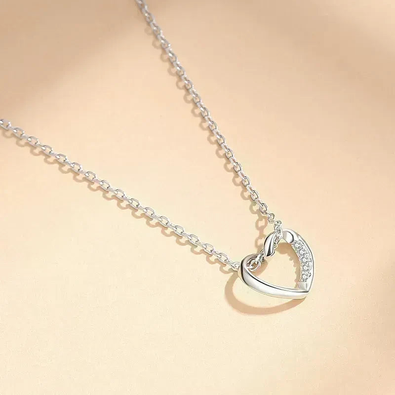 Colgante Corazón Infinito en Plata 925