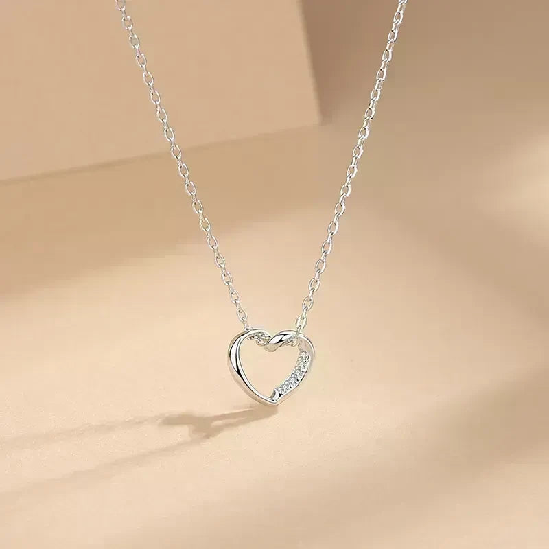 Colgante Corazón Infinito en Plata 925