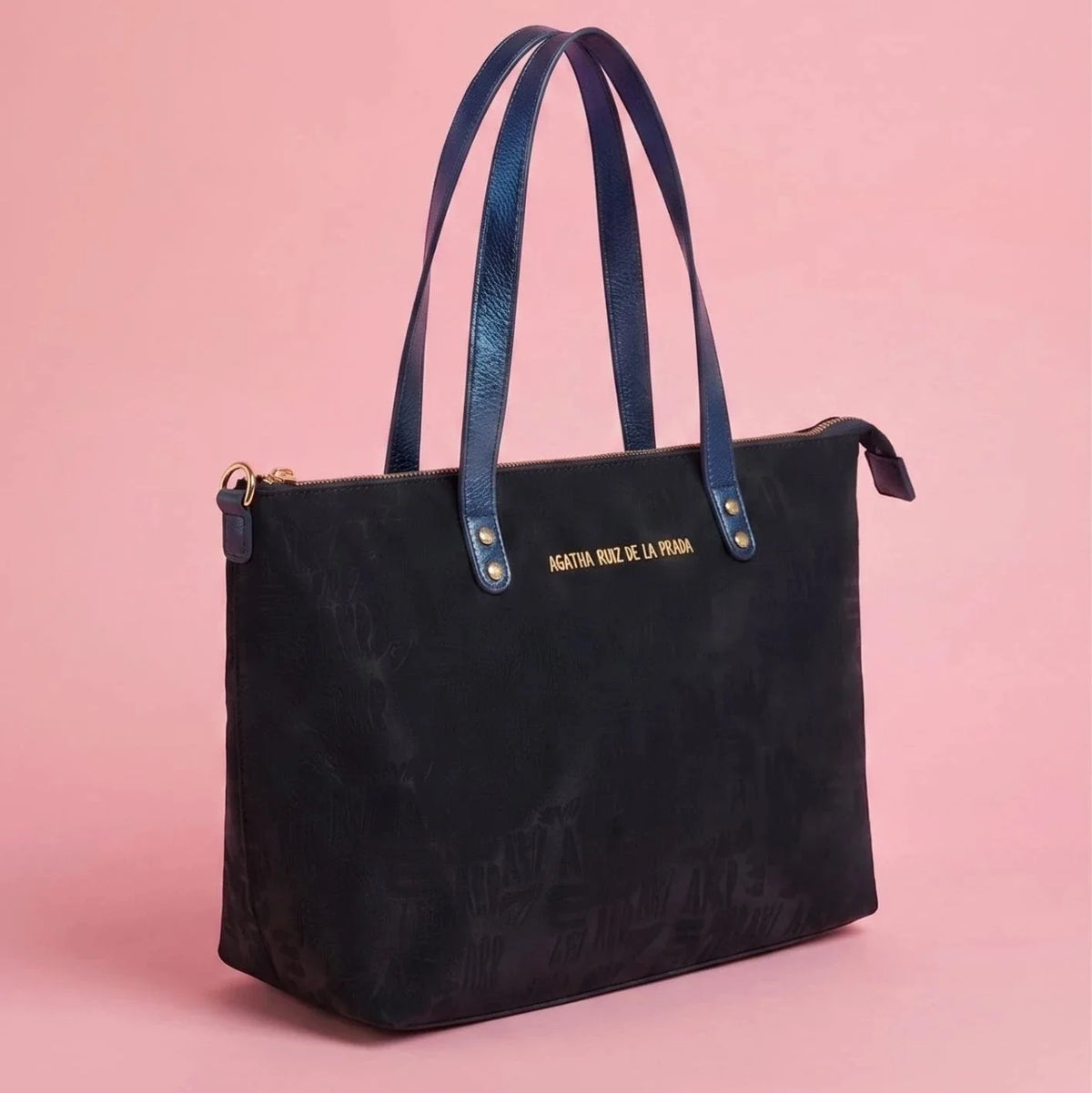 Bolso Shopper Monograma Doble Compartimento