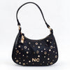 Bolso Góndola con Cristales en Piel Soft