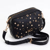 Bandolera Joya con Cristales en Piel Soft