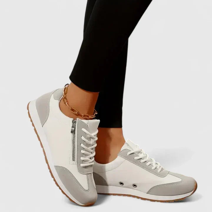 Zapatillas con Cremallera y Paneles Confort Florence