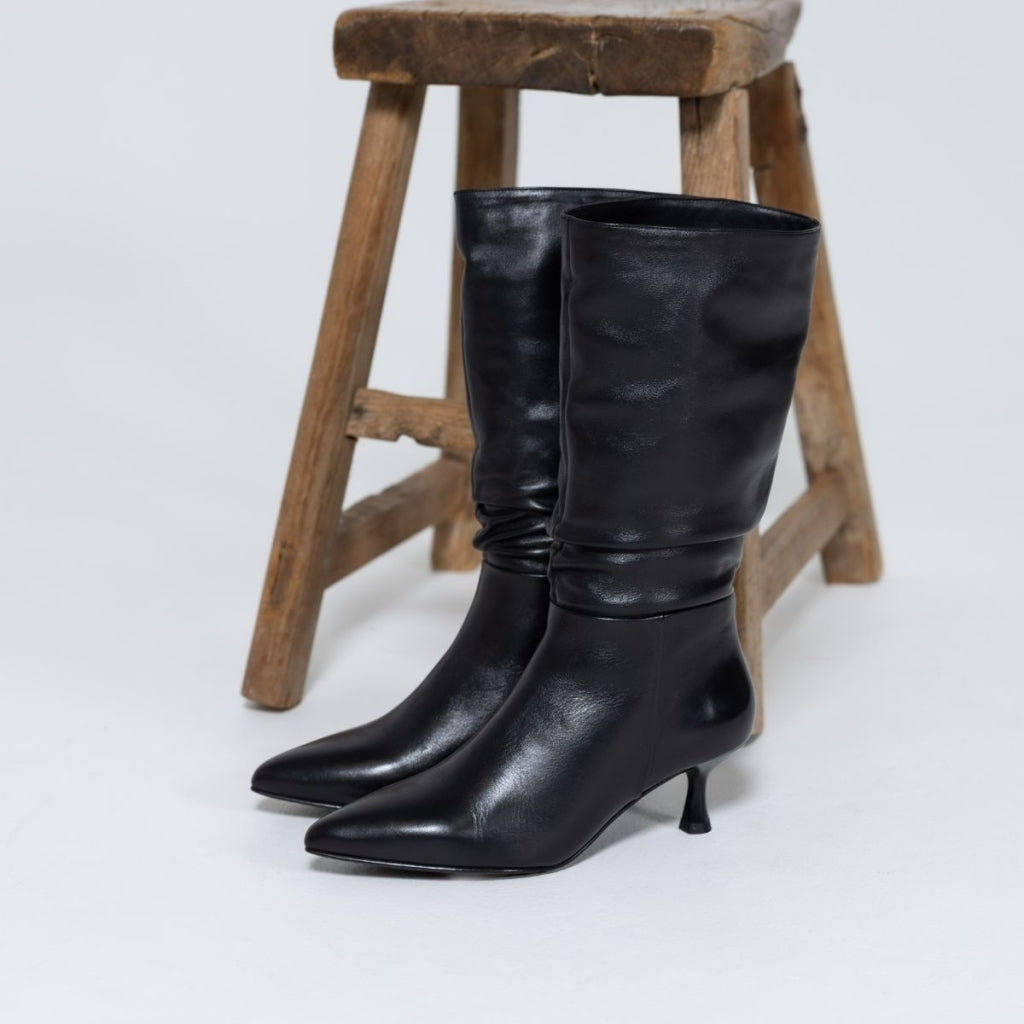 Botas Altas Ergonómicas Mine · Negro