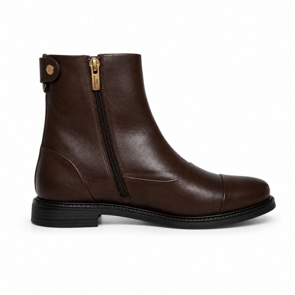 Botines Confort Only Me L · Marrón Oscuro