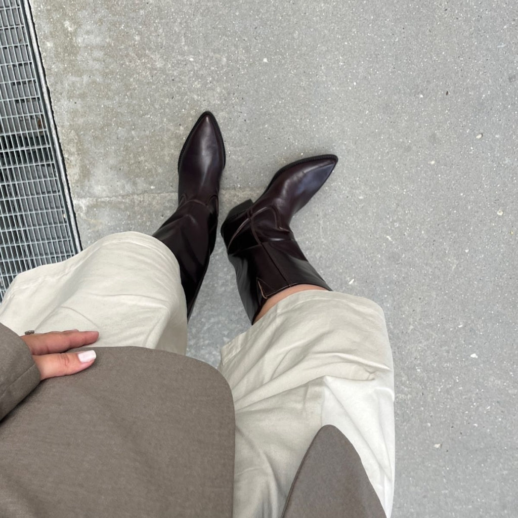 Botas de Montar Poke L · Cuero Marrón