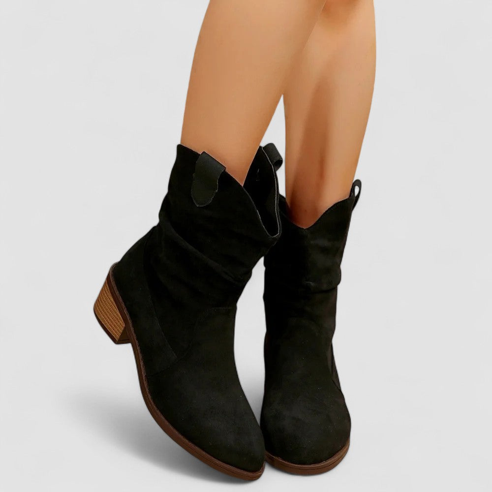 Slouch Western Ankle Botas Cleo