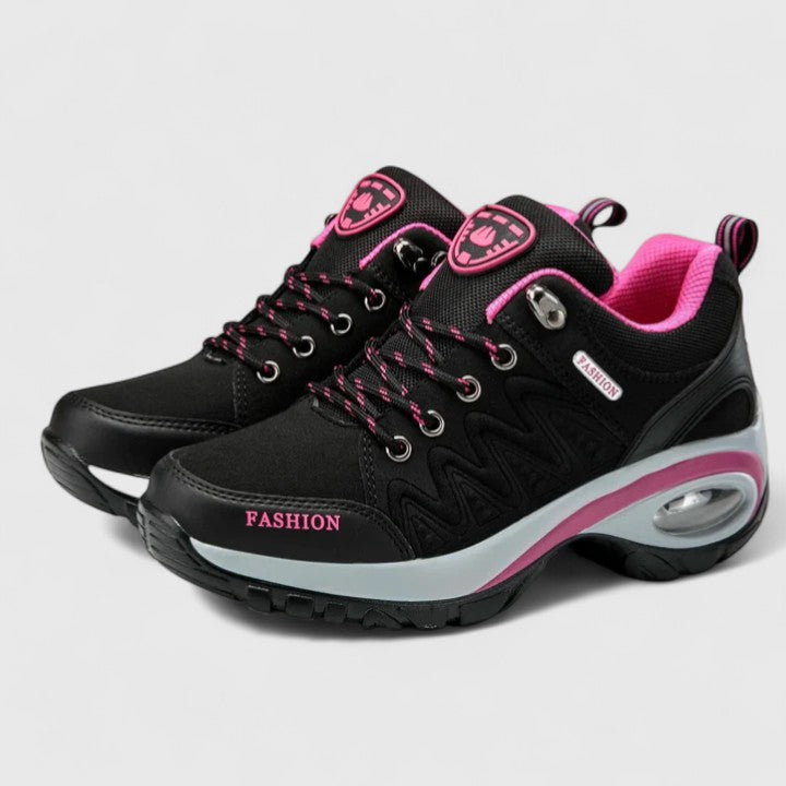 Zapatillas Bicolor en Piel Suave Vera