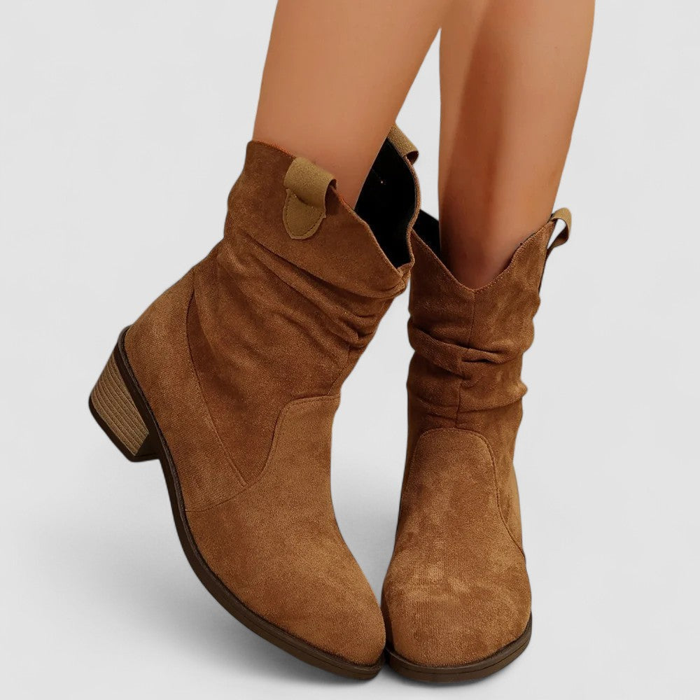 Slouch Western Ankle Botas Cleo