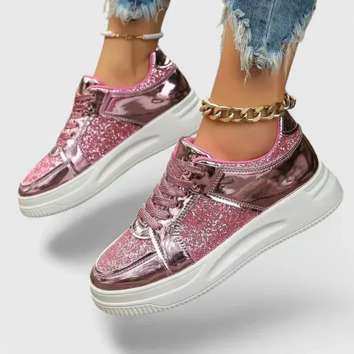 Zapatillas con Brillo Sutil y Suela Ligera 'Margot'
