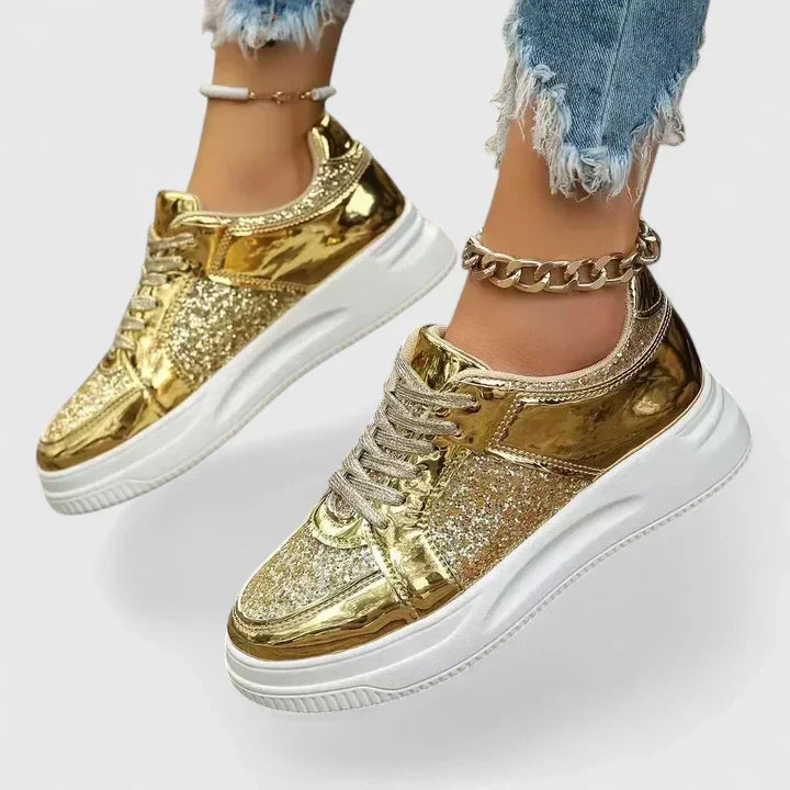 Zapatillas con Brillo Sutil y Suela Ligera 'Margot'