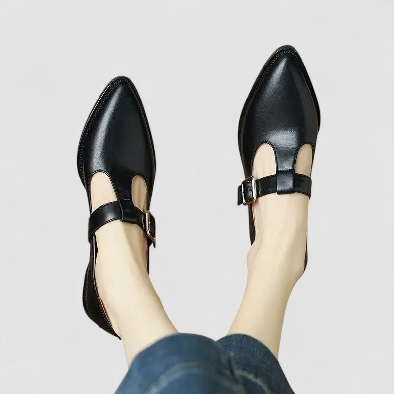 Zapatos de Tacón Cómodo Mary Jane Pearl
