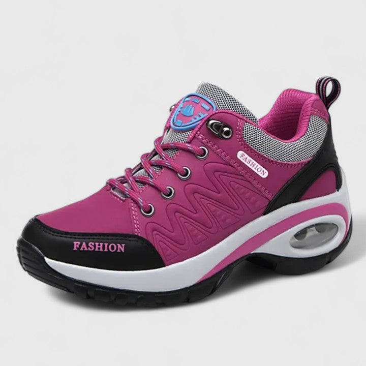 Zapatillas Bicolor en Piel Suave Vera