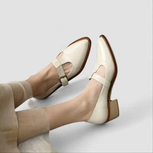 Zapatos de Tacón Cómodo Mary Jane Pearl