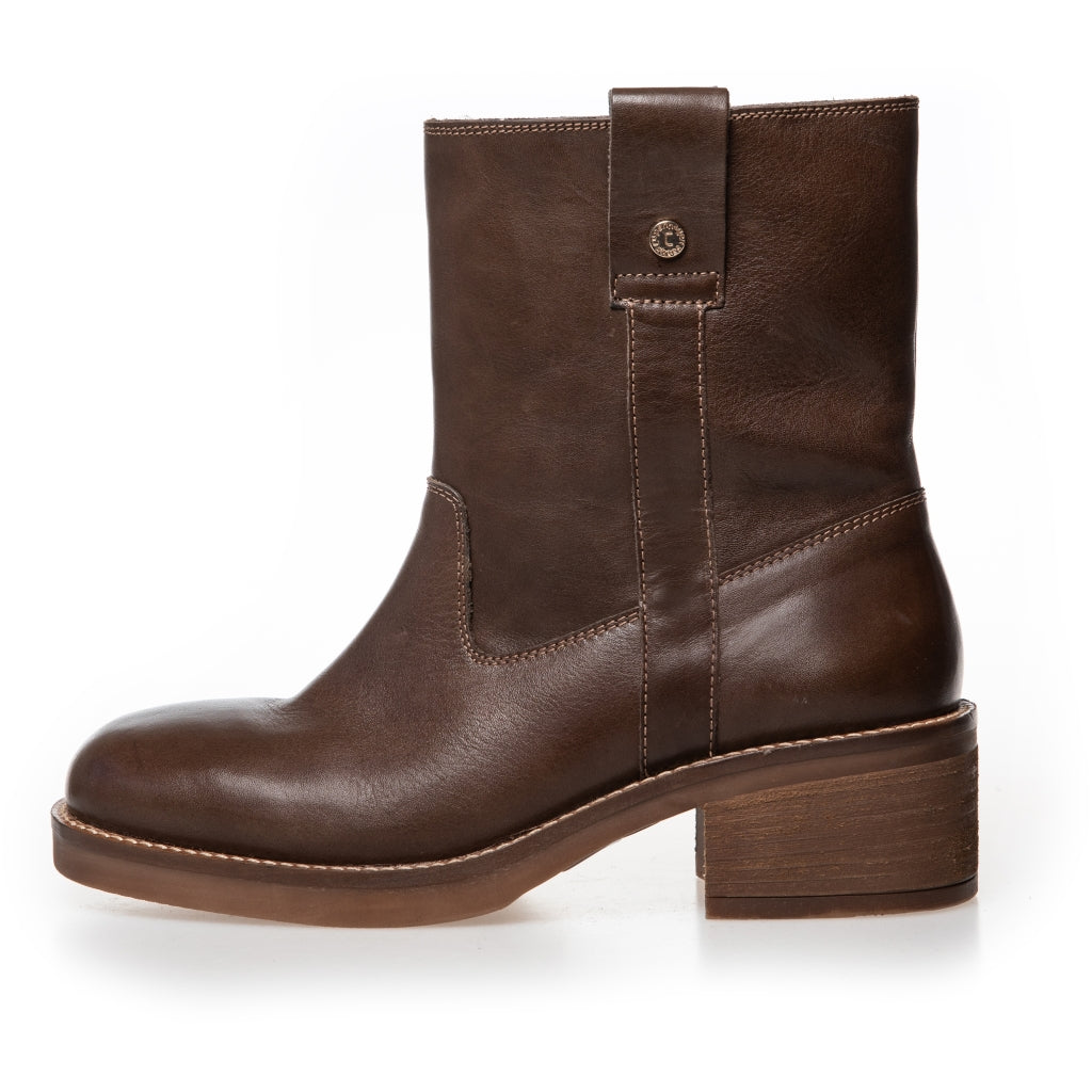 Botines Bicolor Say More · Cuero y Camel