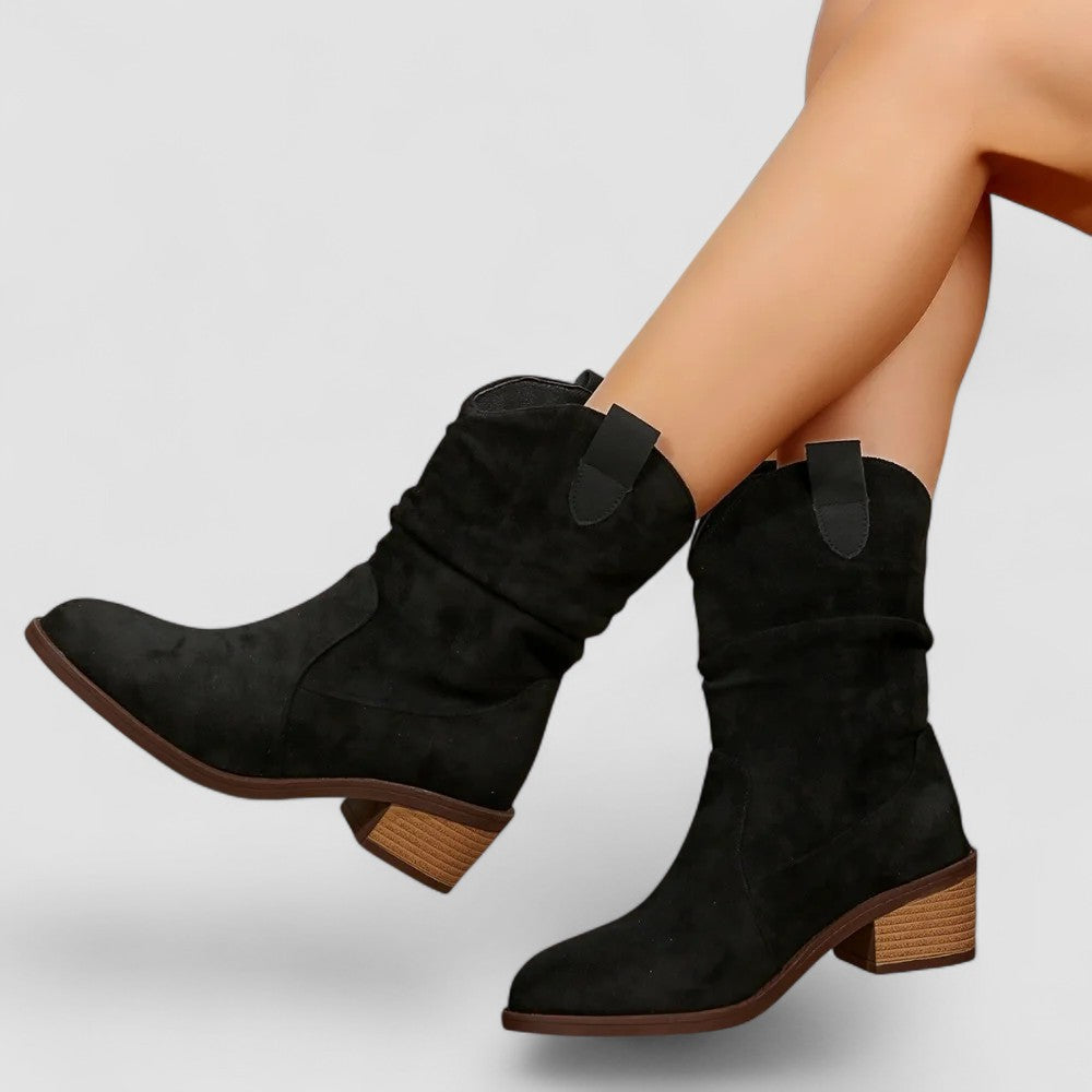 Slouch Western Ankle Botas Cleo