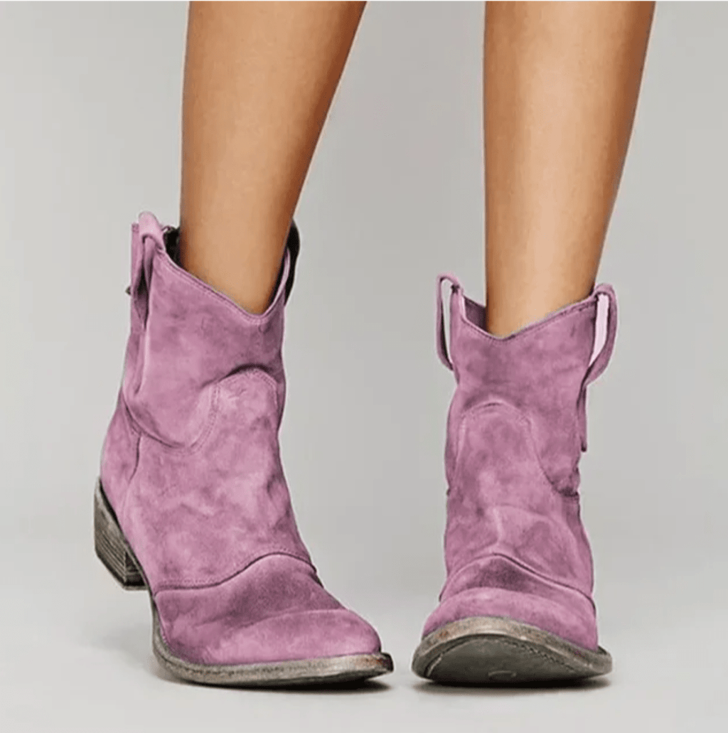 Western Pull-On Ankle Botas Piper