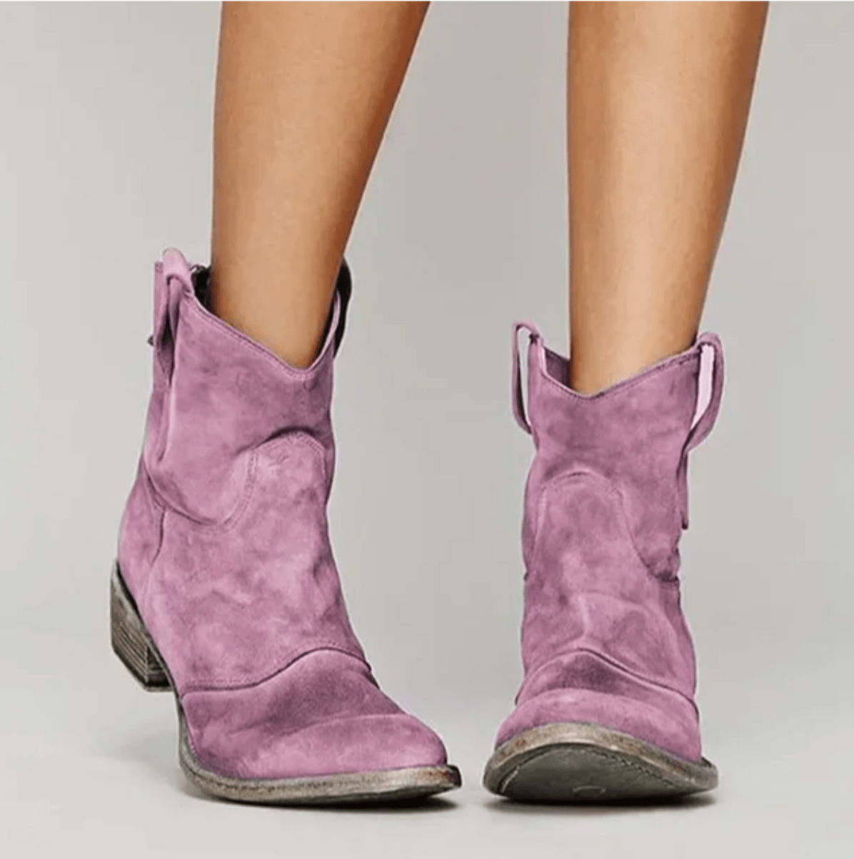 Western Pull-On Ankle Botas Piper