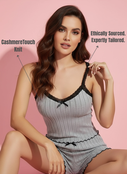 Veloura Sling Pyjama Set