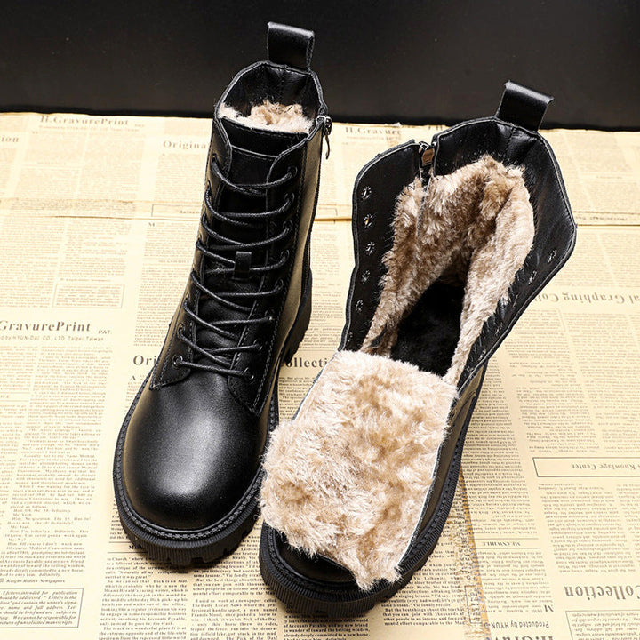 Botas Acordonadas con Forro Polar Térmico Winifred