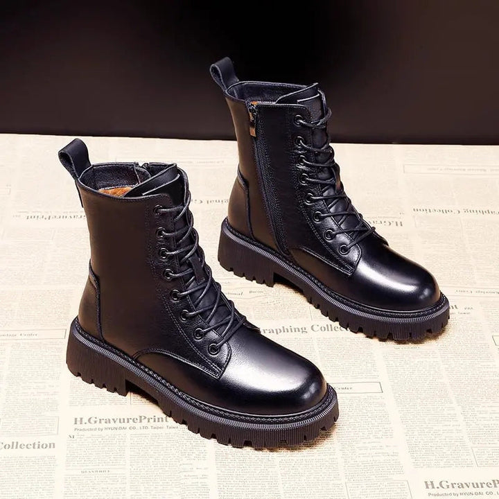 Botas Acordonadas con Forro Polar Térmico Winifred