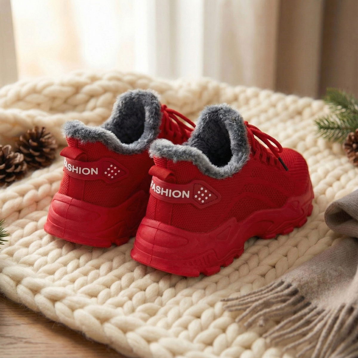 Zapatillas Térmicas Ortopédicas con Forro Polar Maude