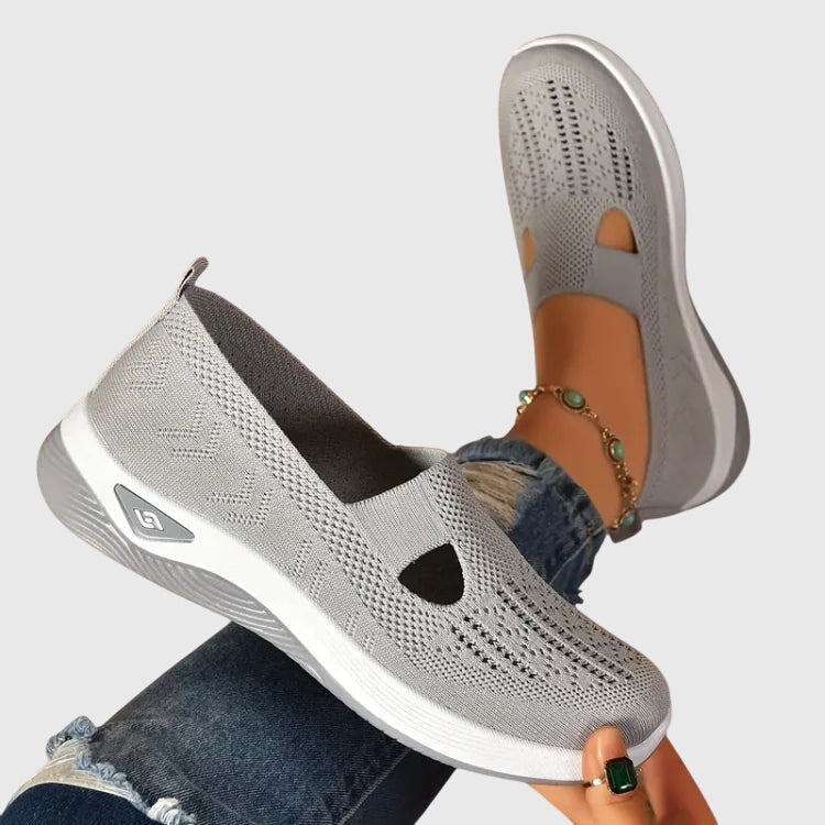 Zapatillas Ergonómicas Transpirables de Calce Ancho Enid