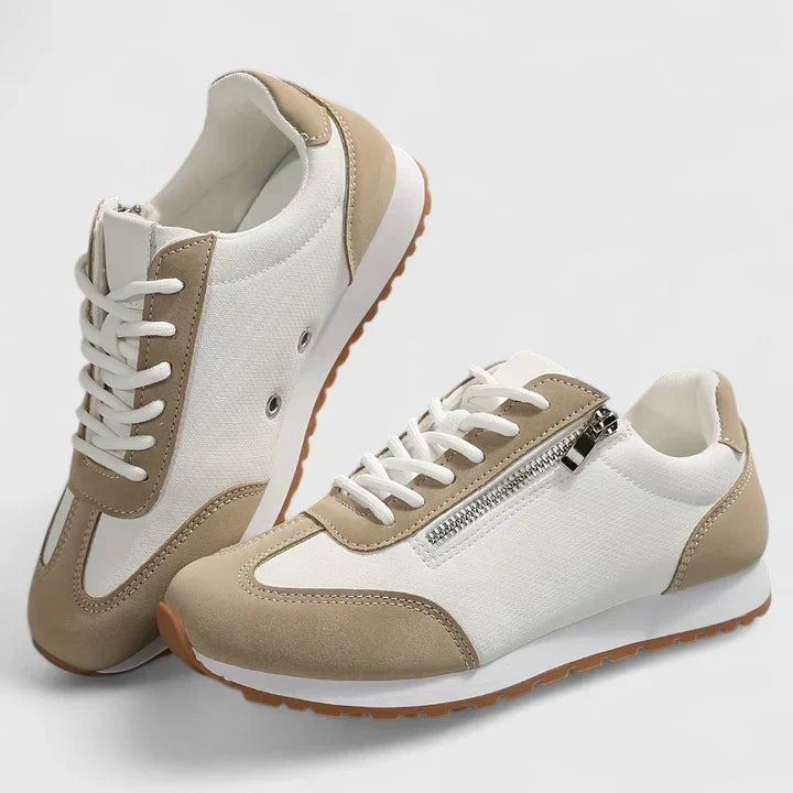 Zapatillas con Cremallera y Paneles Confort Florence
