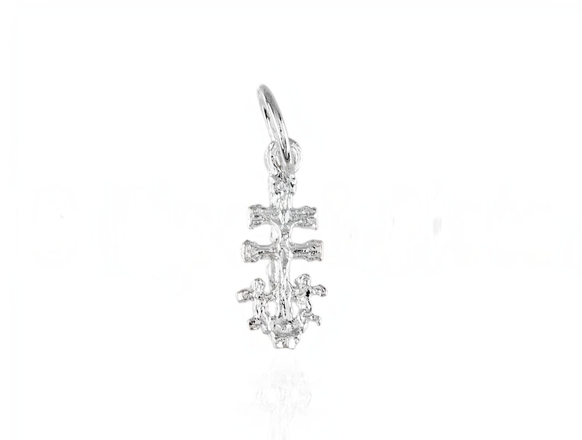 Colgante Cruz de Caravaca en Plata 925