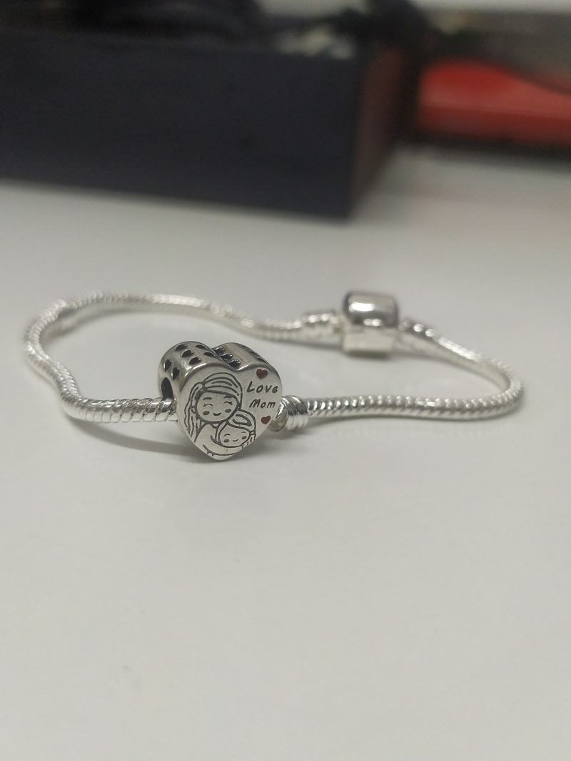 Pulsera Amor de Madre en Plata 925
