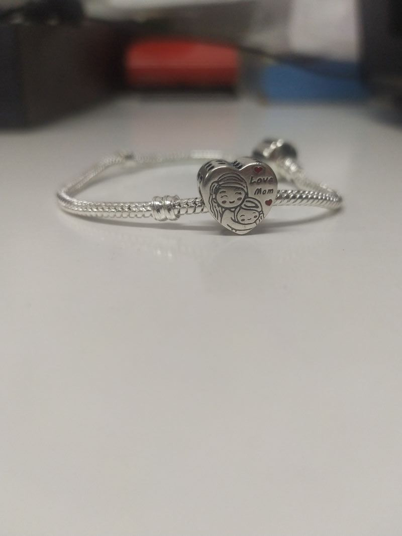 Pulsera Amor de Madre en Plata 925