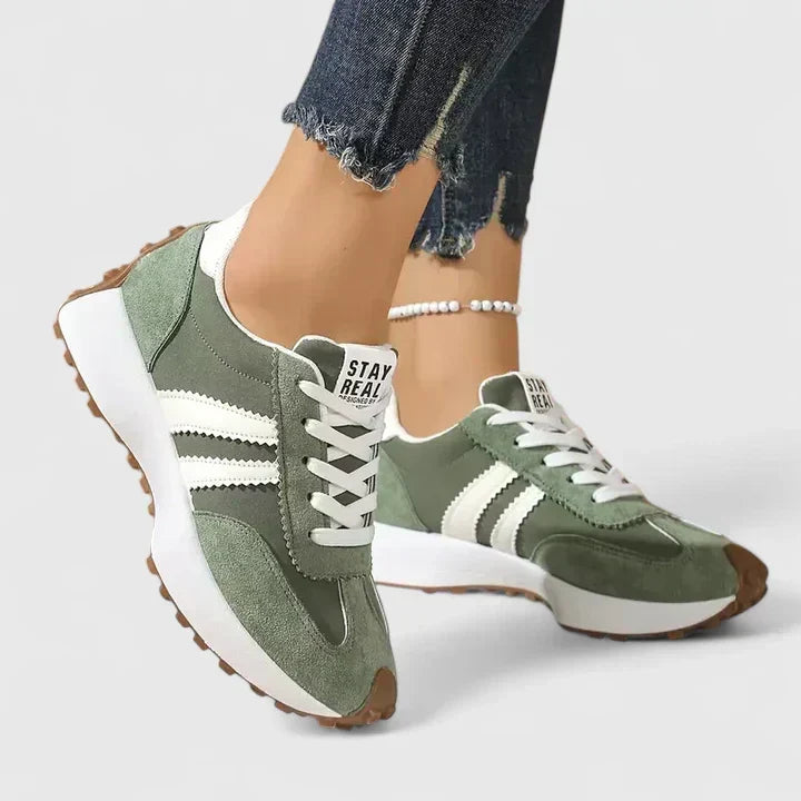 Zapatillas Bicolor con Plataforma Suave Harriet