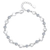Pulsera Corazones del Universo en Plata 925
